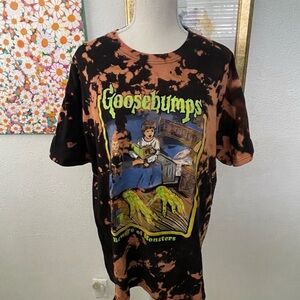 Vintage Goosebumps Bleac-dye Graohic Tee